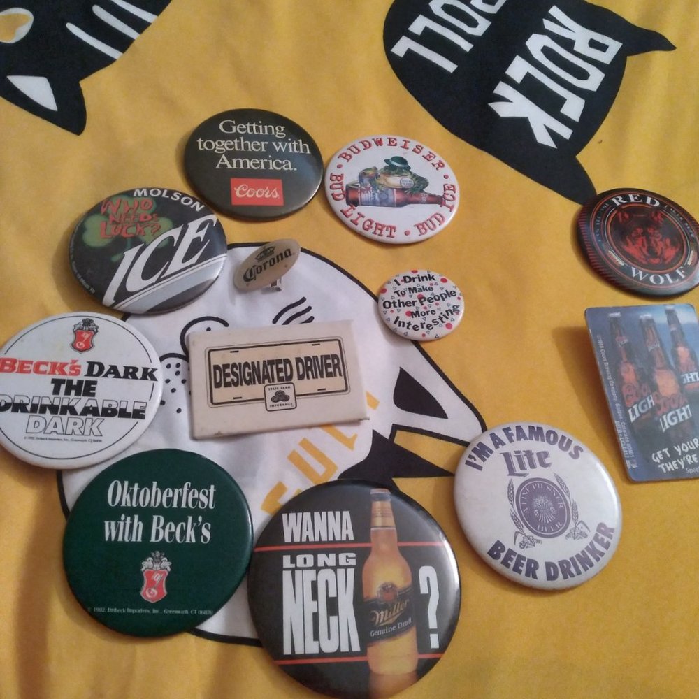 Drinking Buttons - Picture 4 of 10
